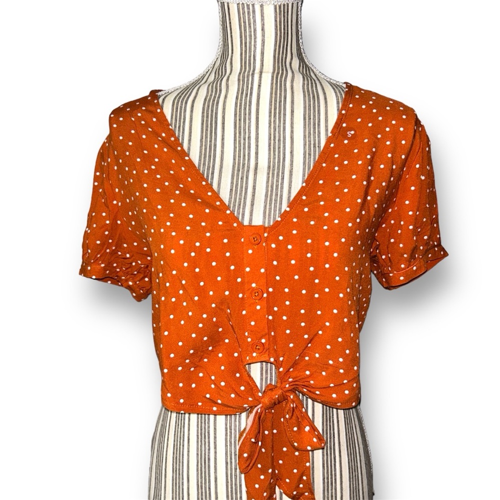 orange PACSUN top💌